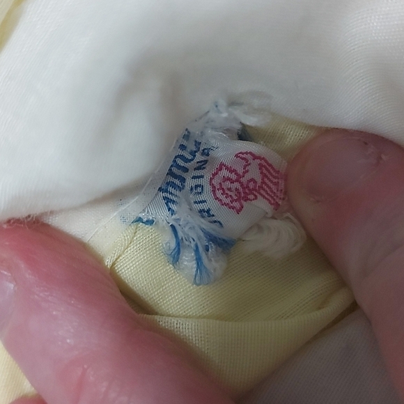 VINTAGE yellow dress - Picture 2 of 2